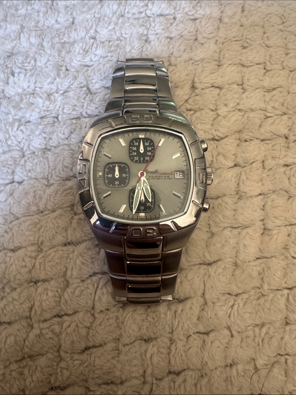 Fossil Stainless Steel  Chronograph Watch - Silver  Dial
